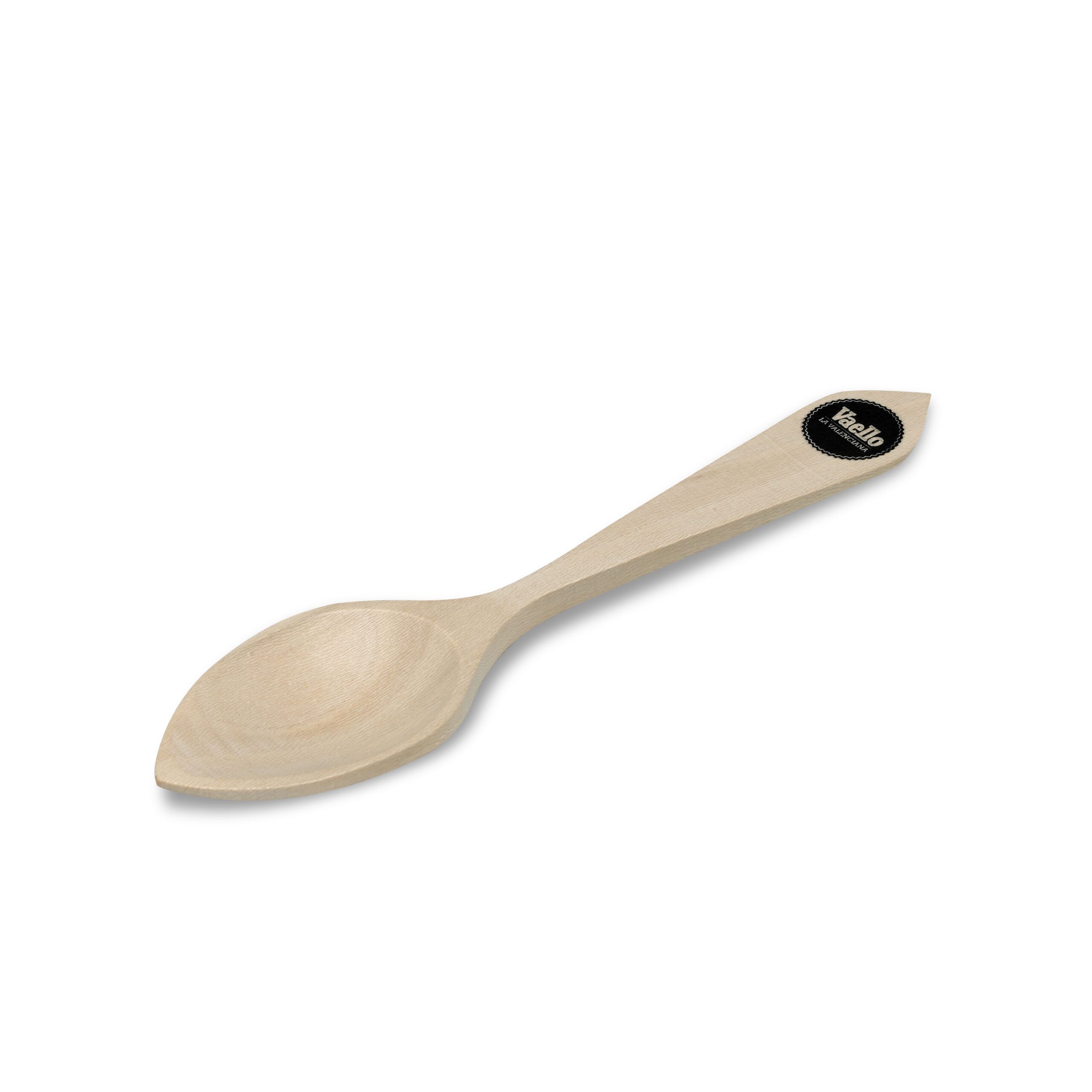 cuchara madera paella