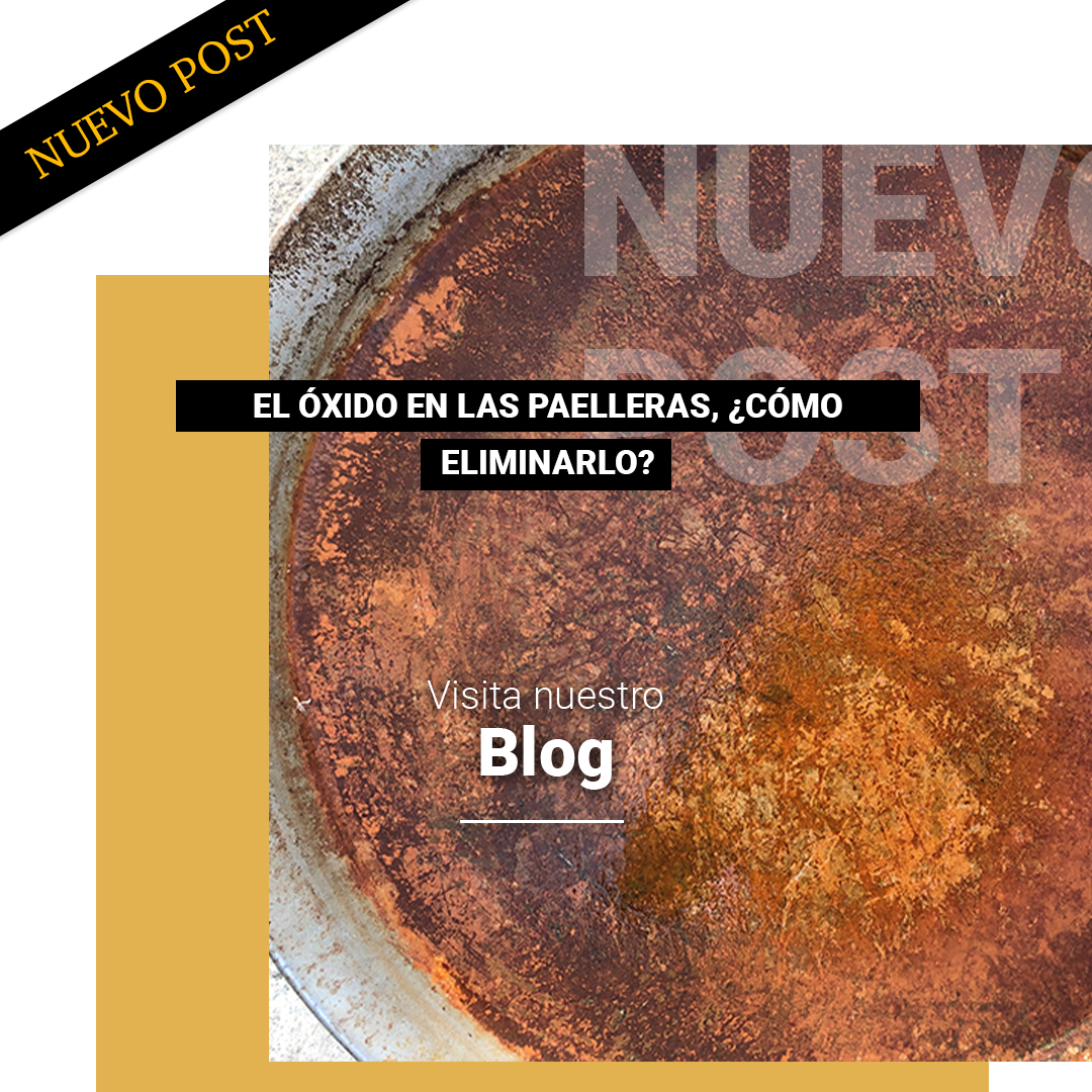 oxido en la paellera